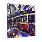 Tram in Abstraction - Canvas