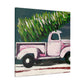 "Christmas Truck Revival Painting" - Canvas