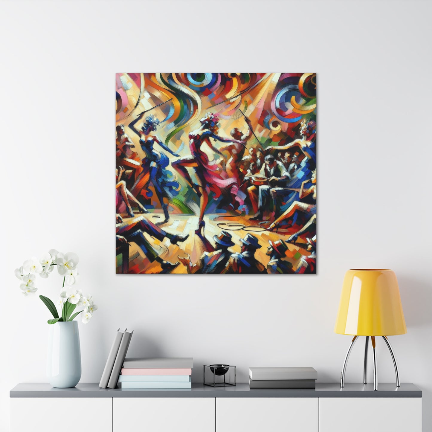 "Brilliance Unveiled: Renaissance Revelry" - Canvas