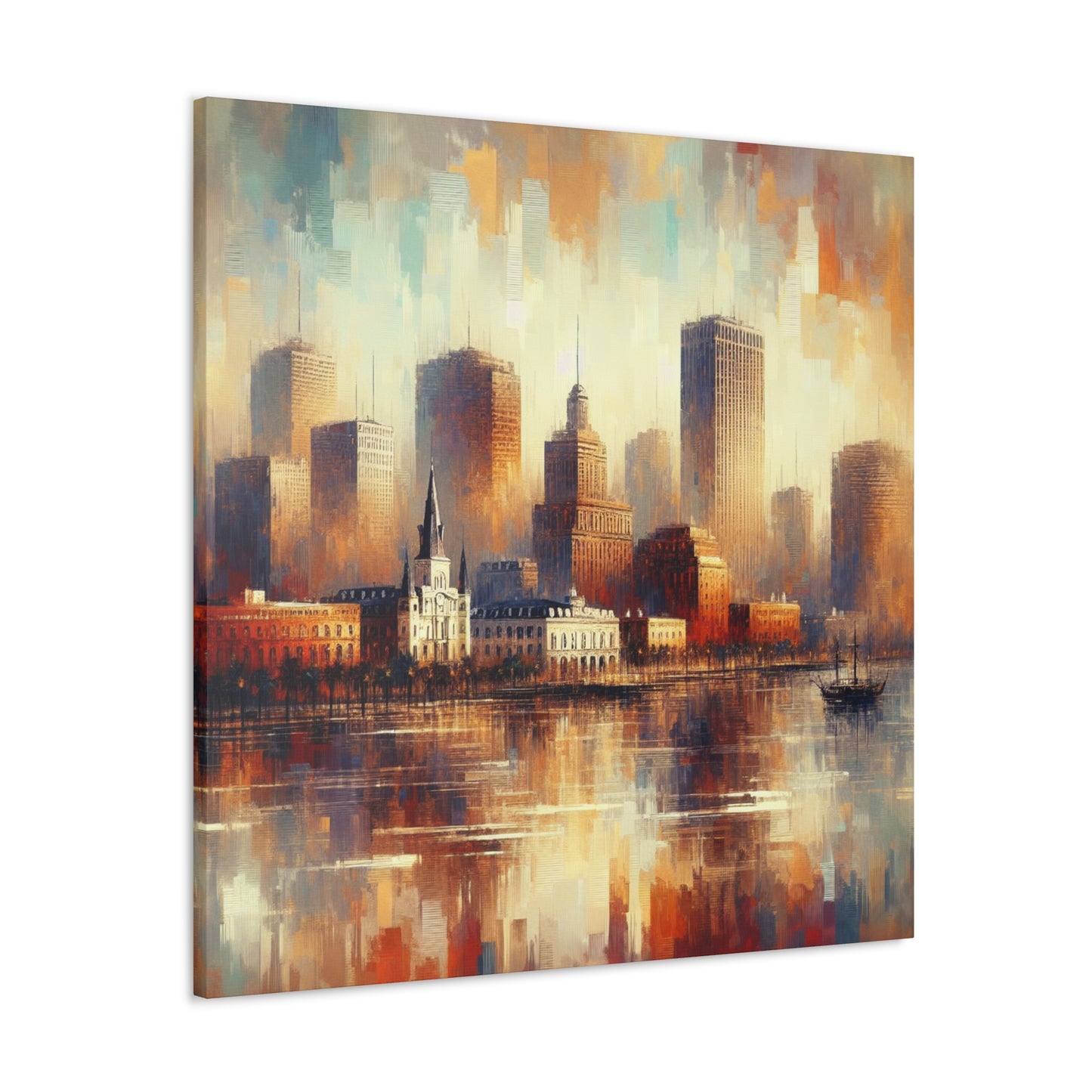 "Crescent City Vibrations" - Canvas