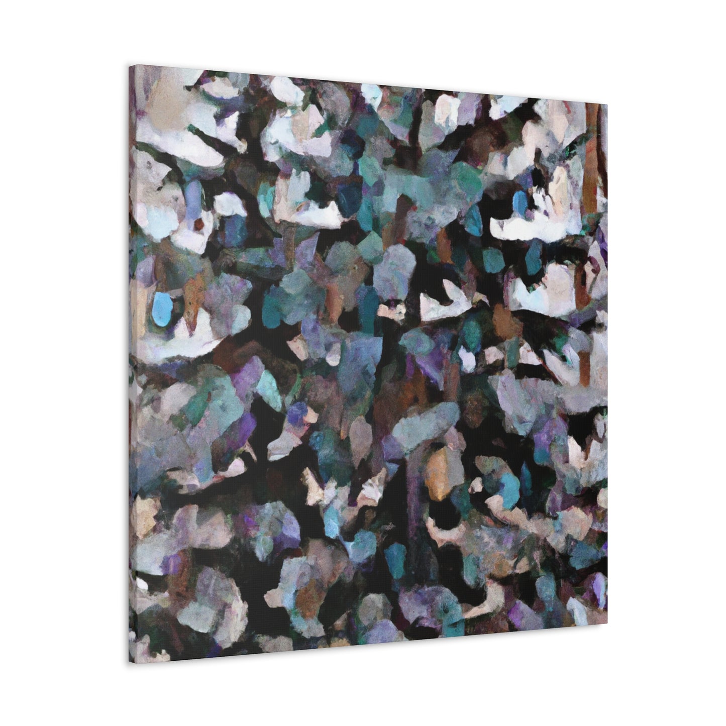 "Spruce Tree Expressionism" - Canvas