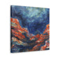 "Canyon in Impressionism" - Canvas