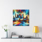 "Columbus: A Tranquil Discovery" - Canvas