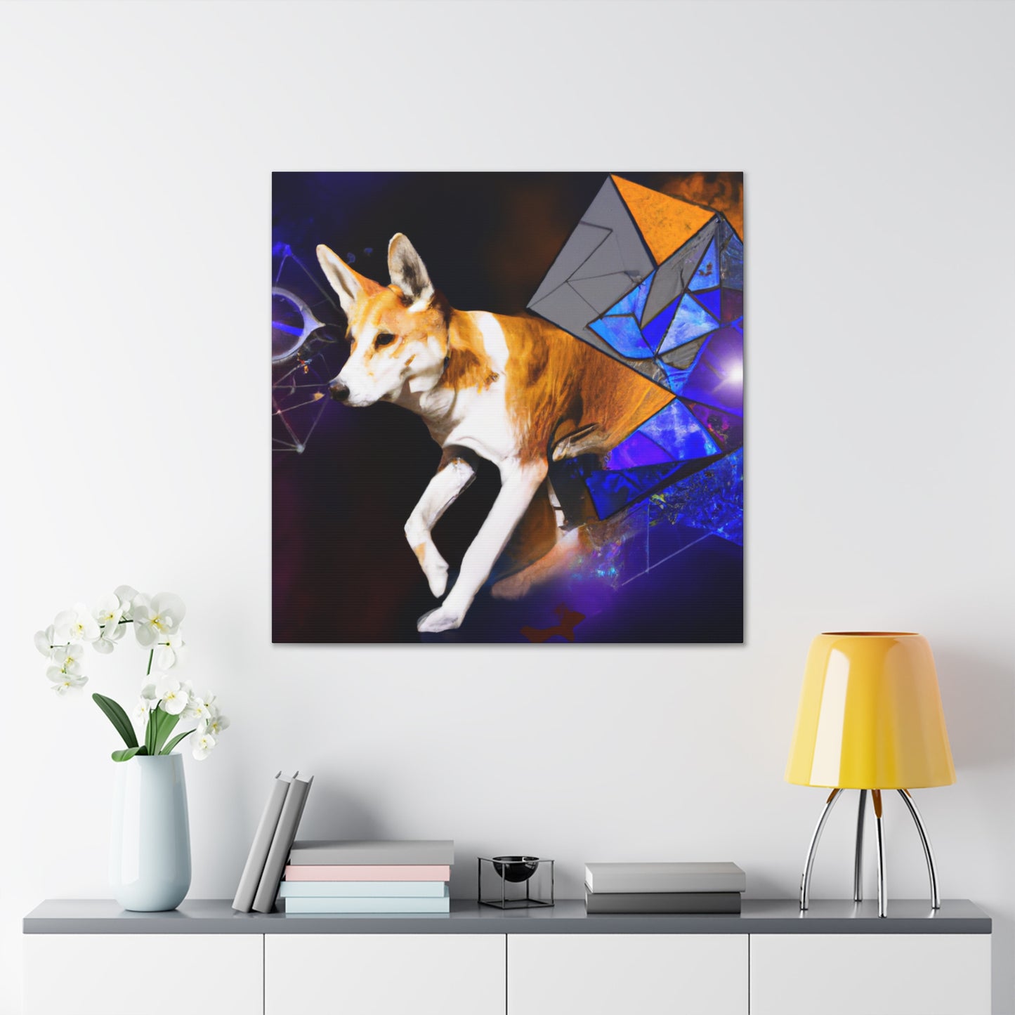 "Dingo Surreal Dreamscape" - Canvas