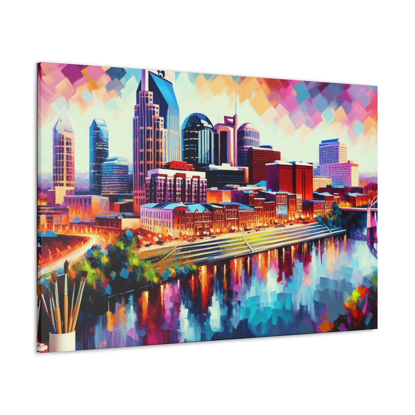 Melodic Urban Rhapsody - Canvas