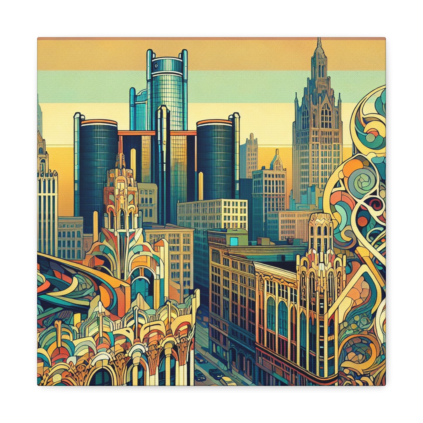 "Enchanting Motor City" - Canvas