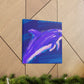 Dolphin in Simplicity - Canvas