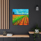 Golden Harvest Fields - Canvas