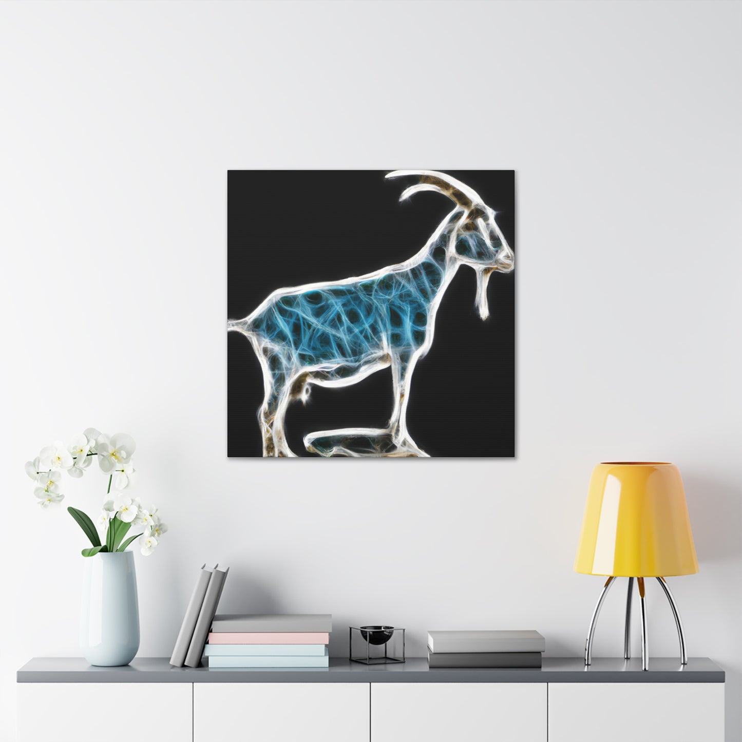 Goat on a Canvas - Canvas