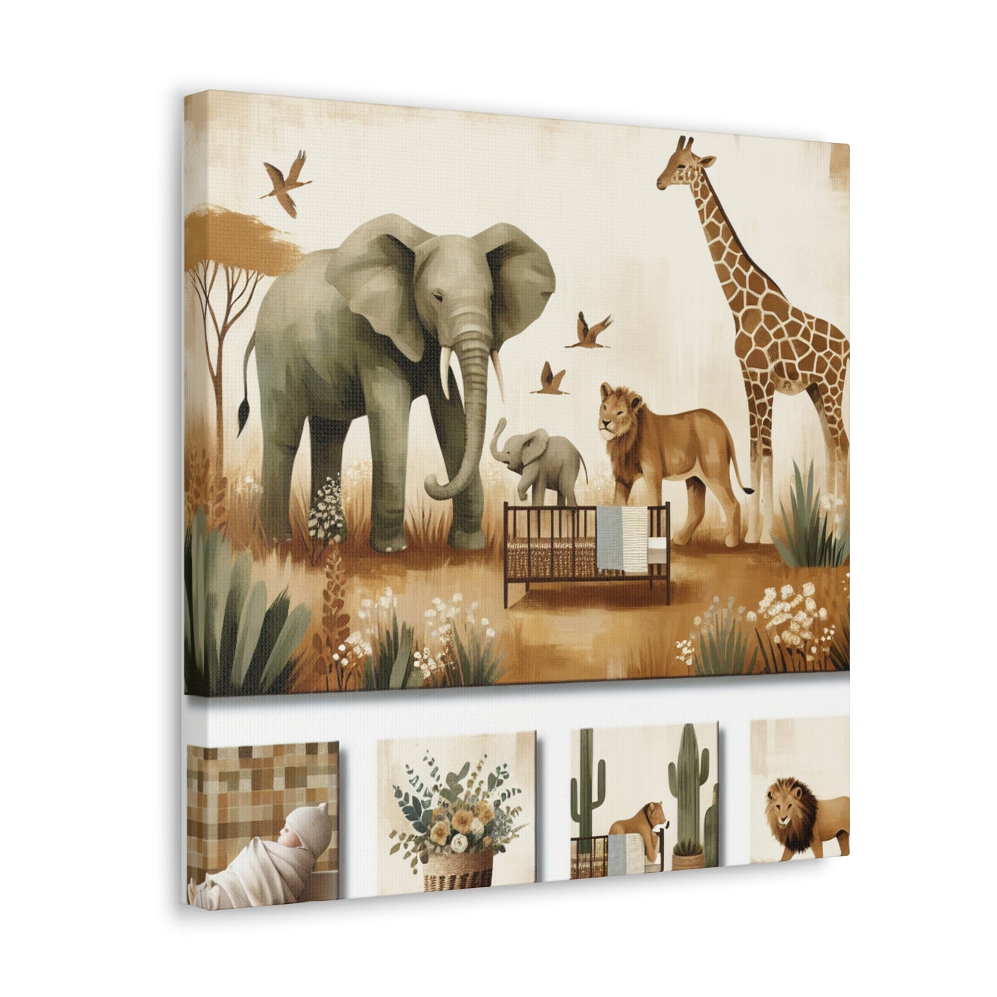 Serenity of the Savanna - Canvas