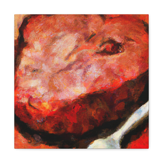 Steak in Impressionism - Canvas