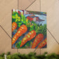 Carrots in Impressionism - Canvas