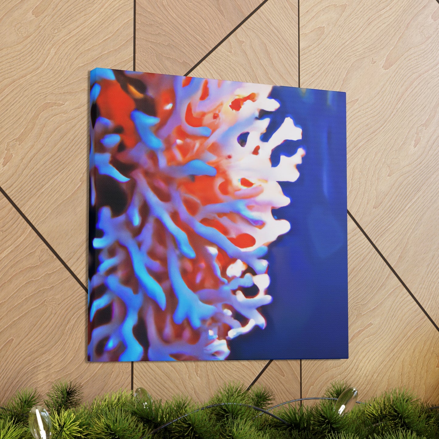 Coral Underwater Splendor - Canvas