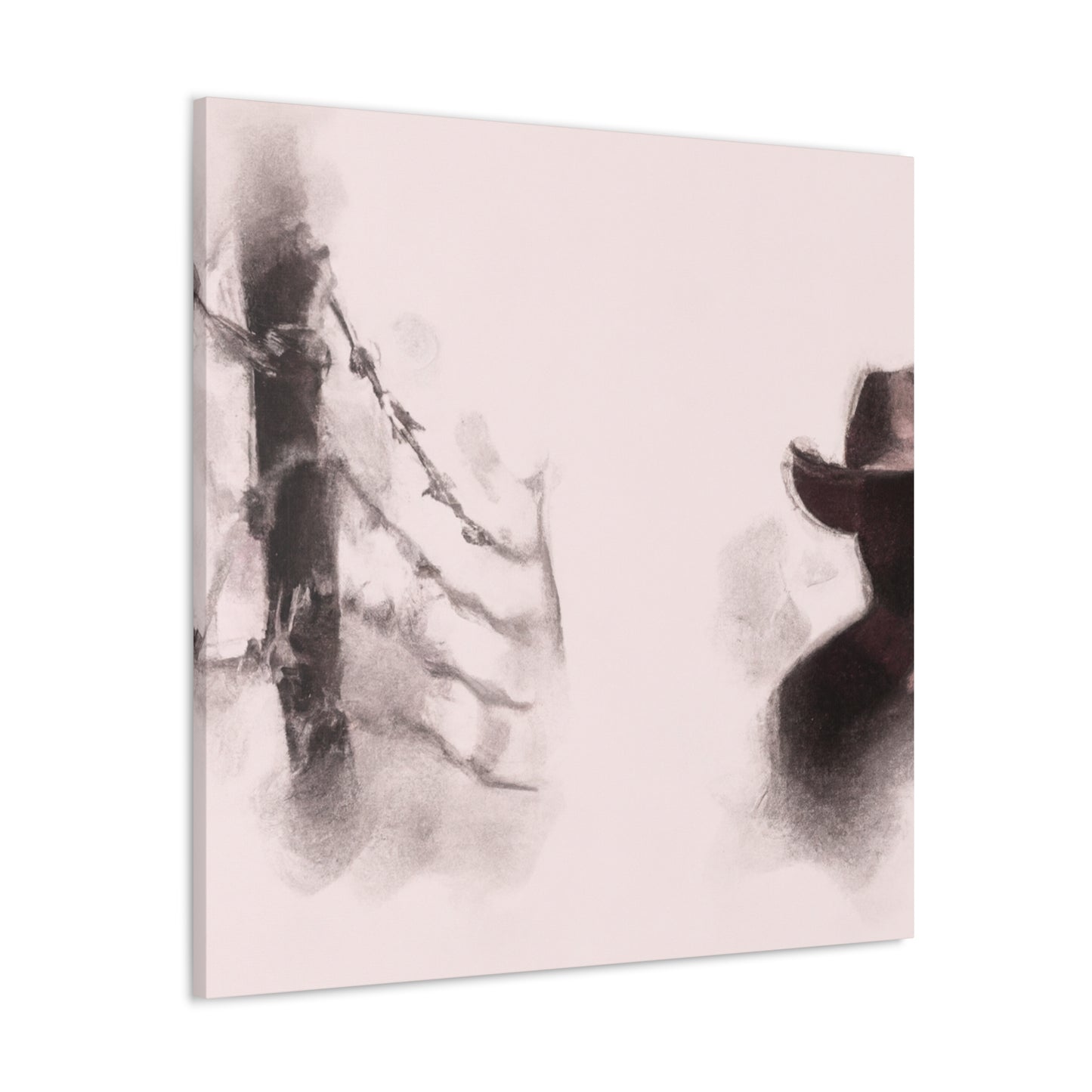 Barbed Wire Horizon Line - Canvas