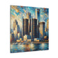 "Motor City Serenade" - Canvas