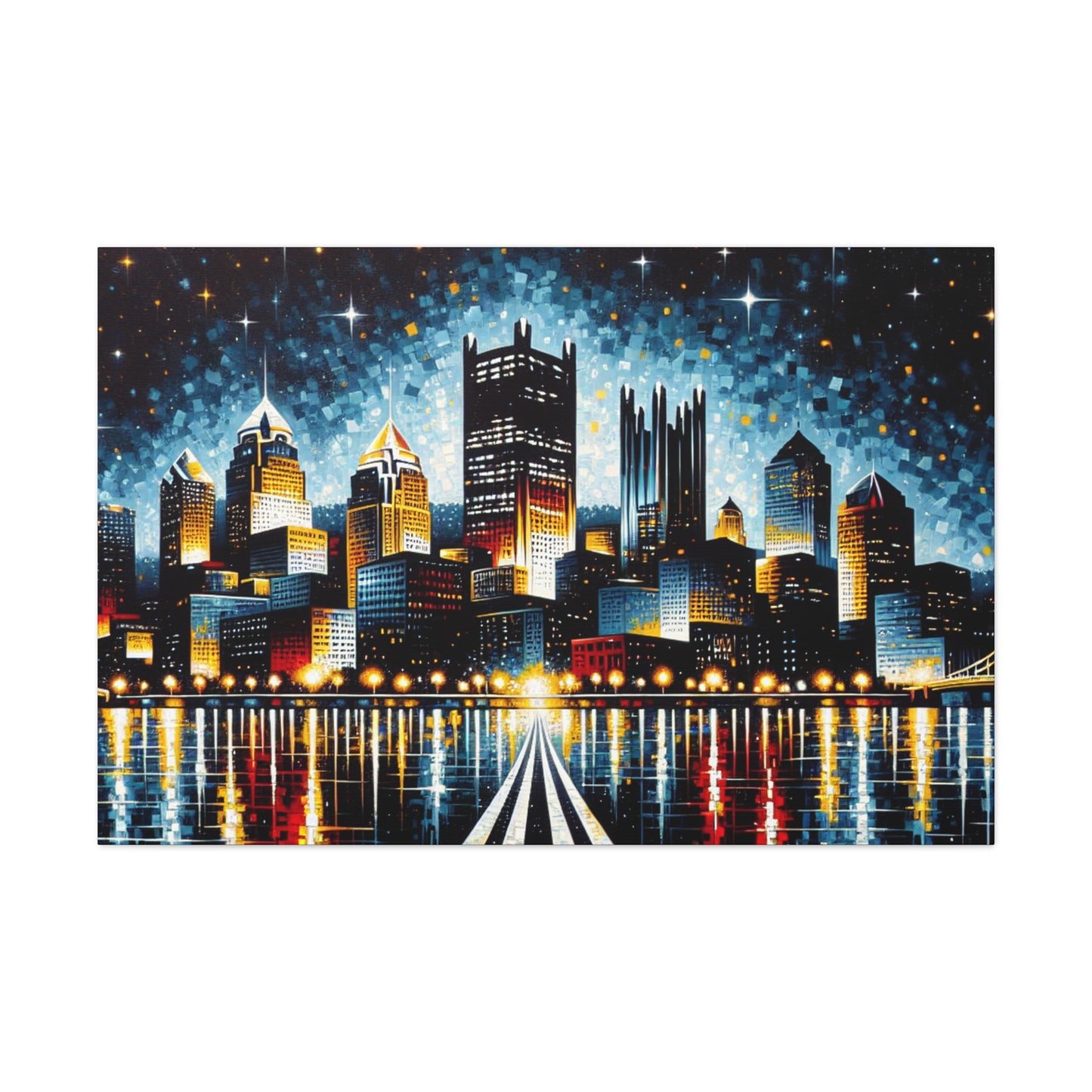 Steel City Splendor - Canvas