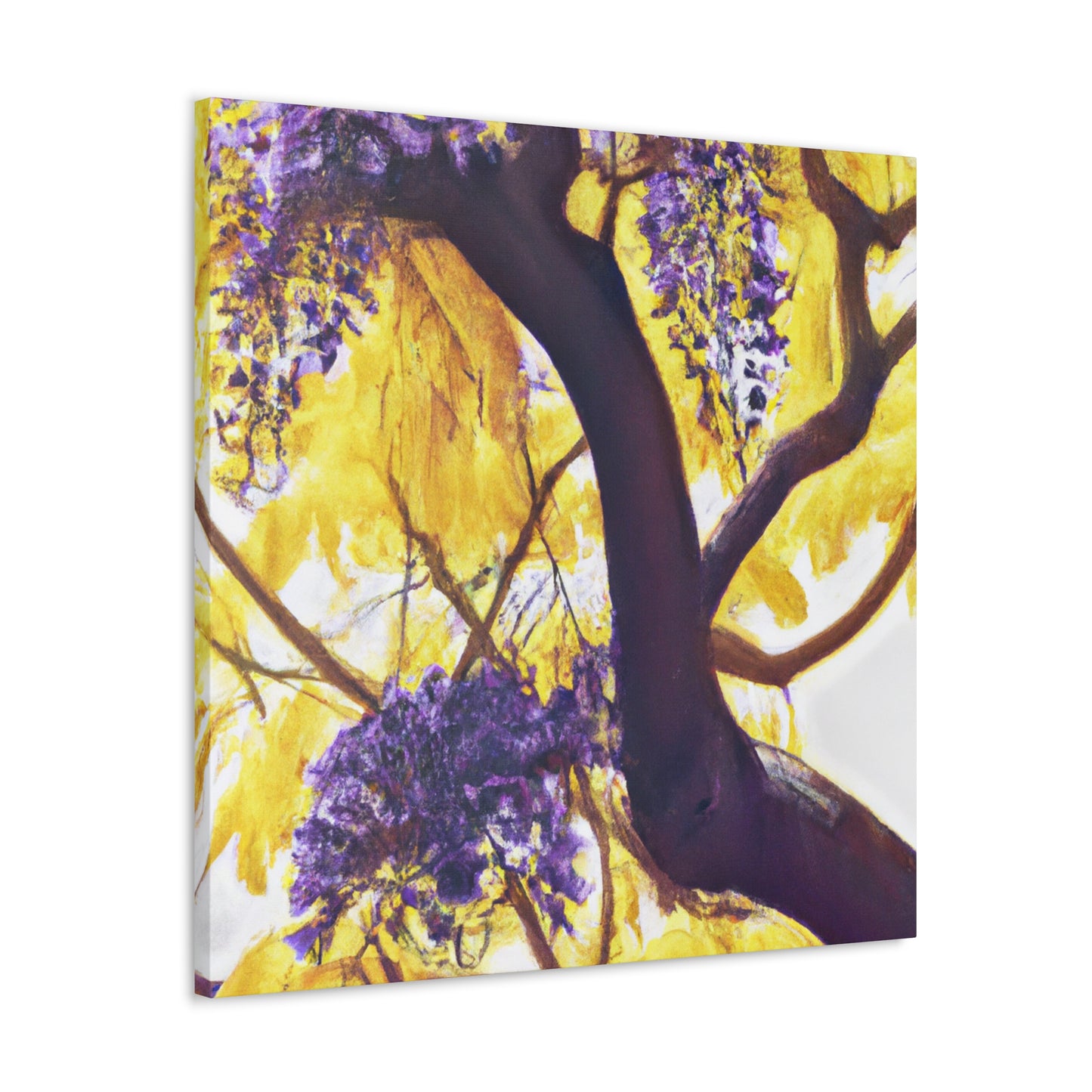 Jacaranda Dreamscape. - Canvas