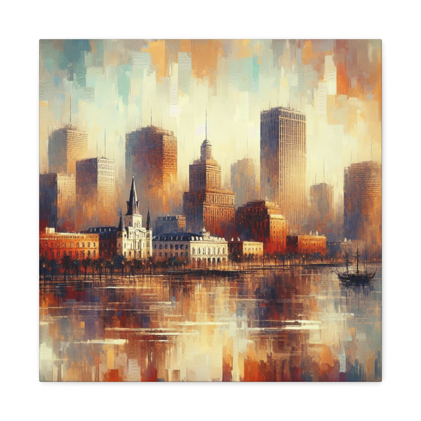 "Crescent City Vibrations" - Canvas