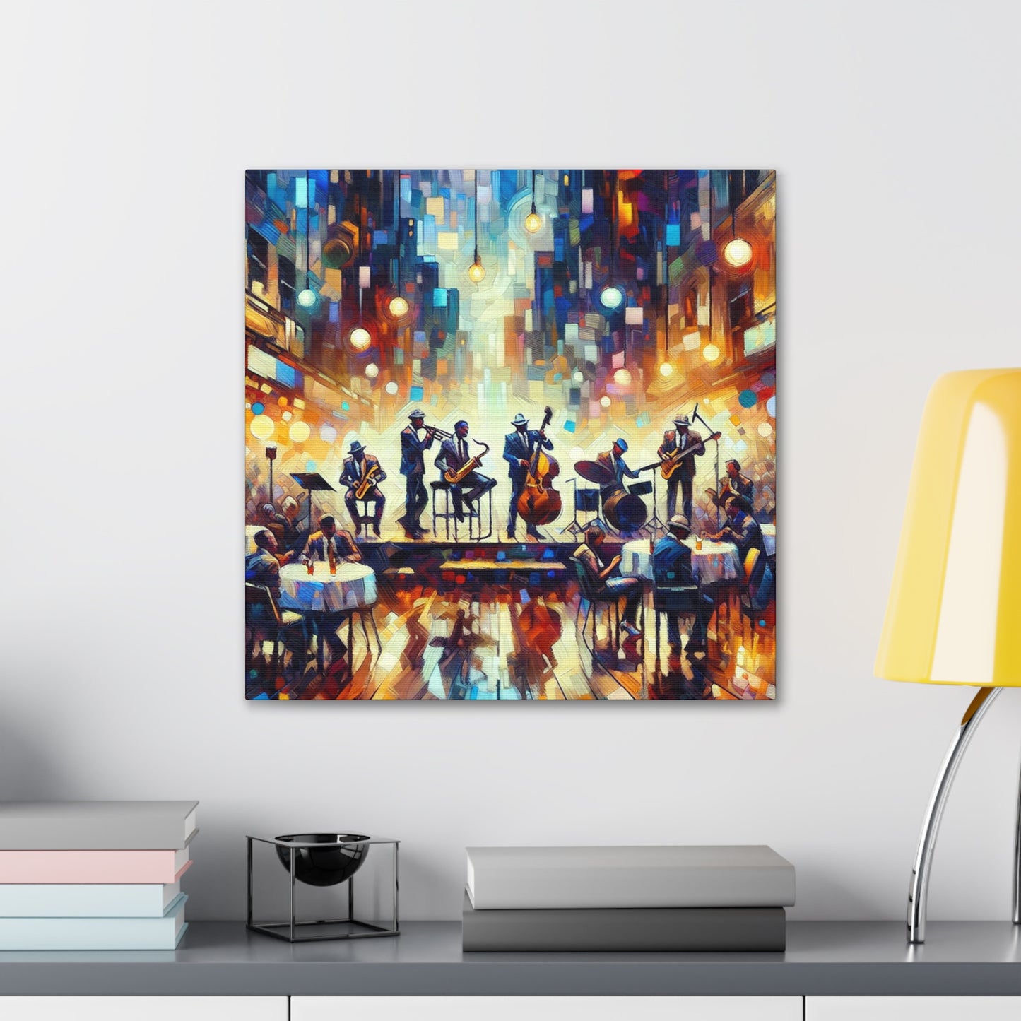 "Lively Rhythms of Jazz" - Canvas