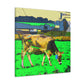 "Cow On The Farm" - Canvas