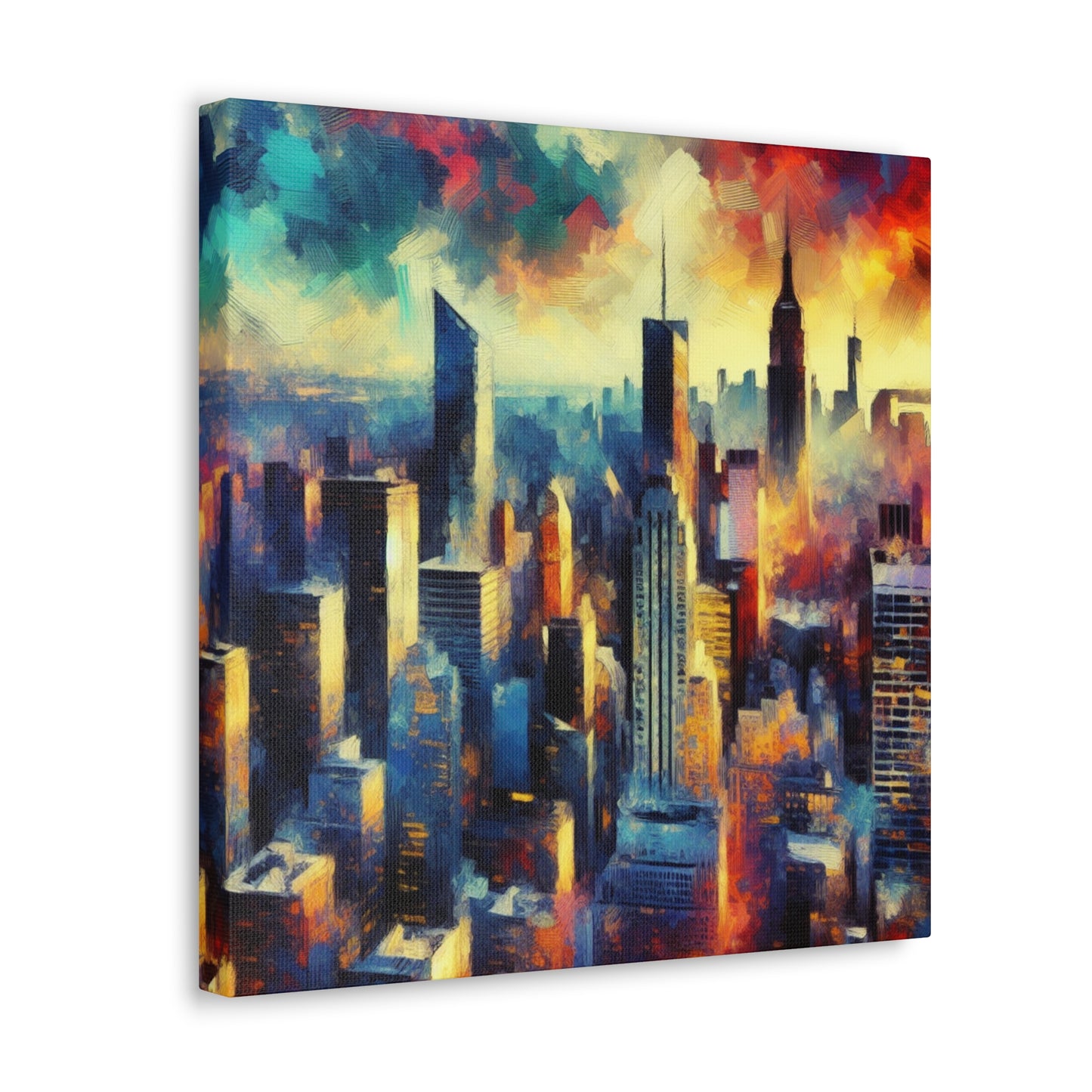 "Urban Unveiled Chaos" - Canvas