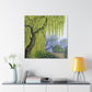 "Willow Tree in Bloom" - Canvas