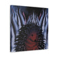 Porcupine Grandeur Drawing - Canvas