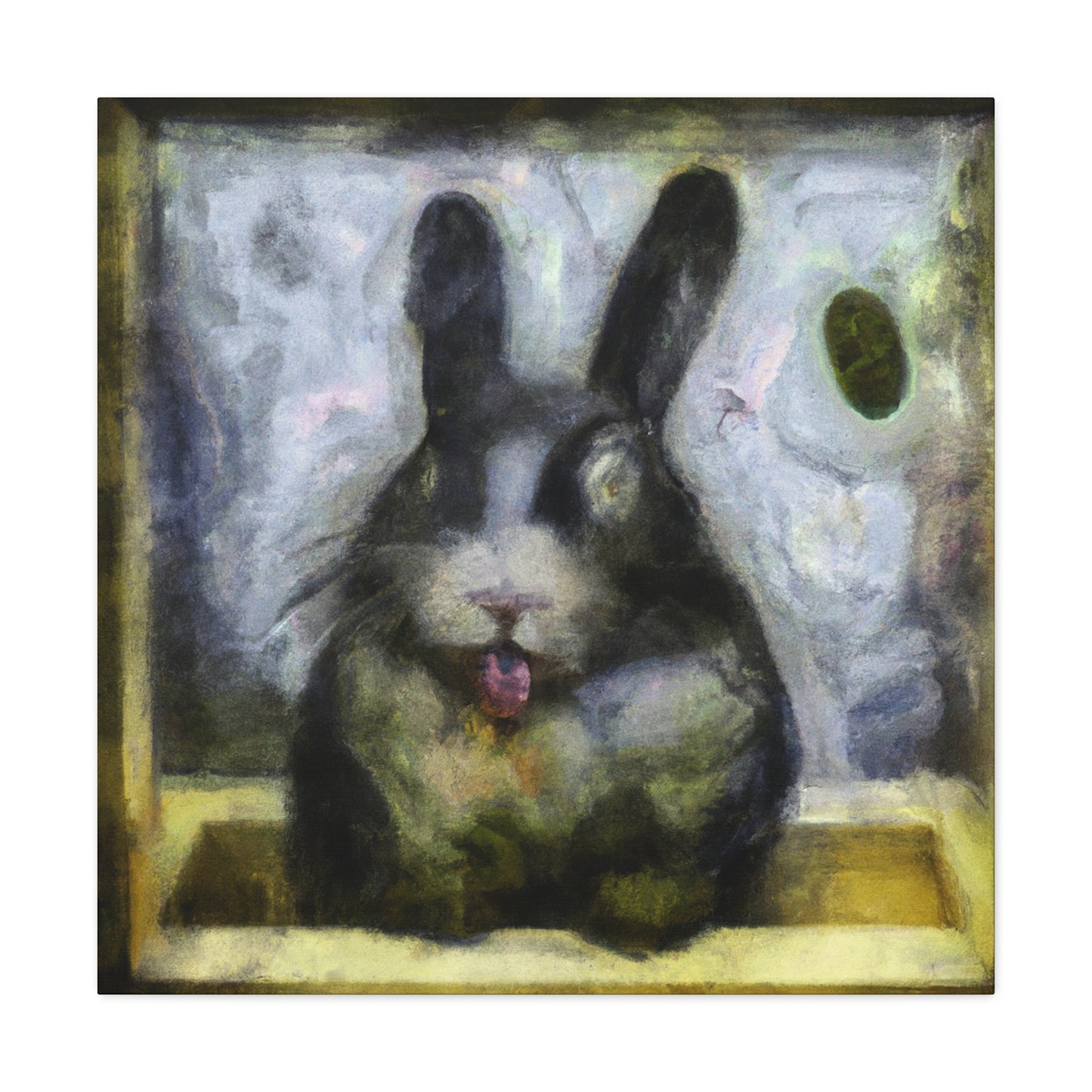 "Rabbit in a Dreamscape" - Canvas