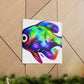 Rainbow Fish Reflection - Canvas