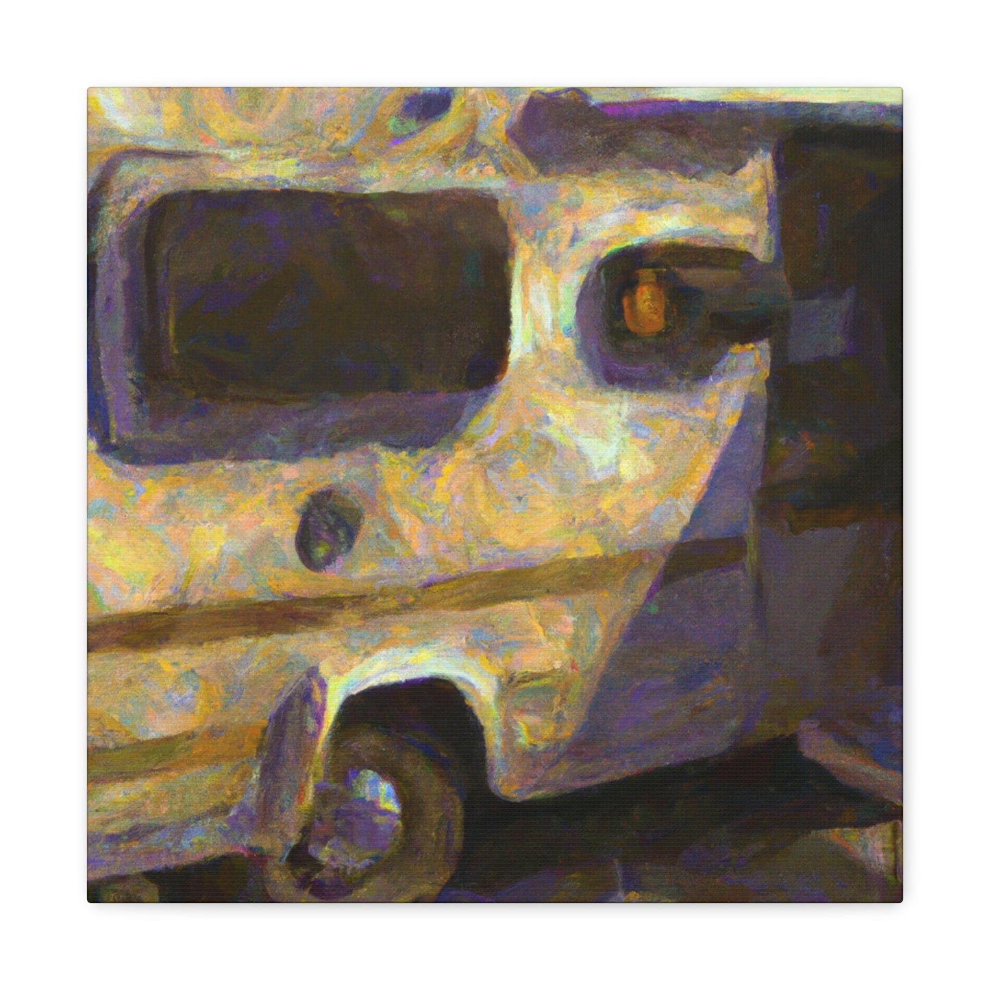 "Van By the Lake" - Canvas