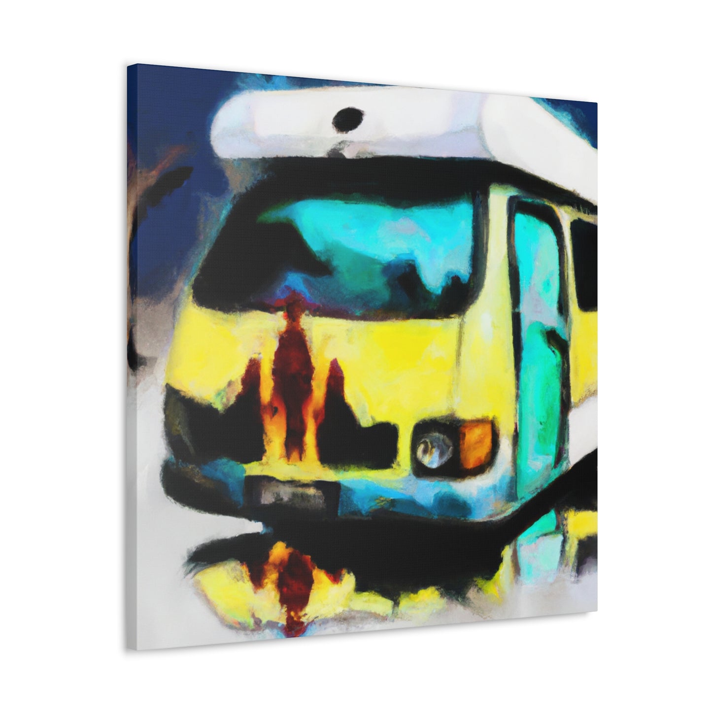 Camper Van Surrealism - Canvas