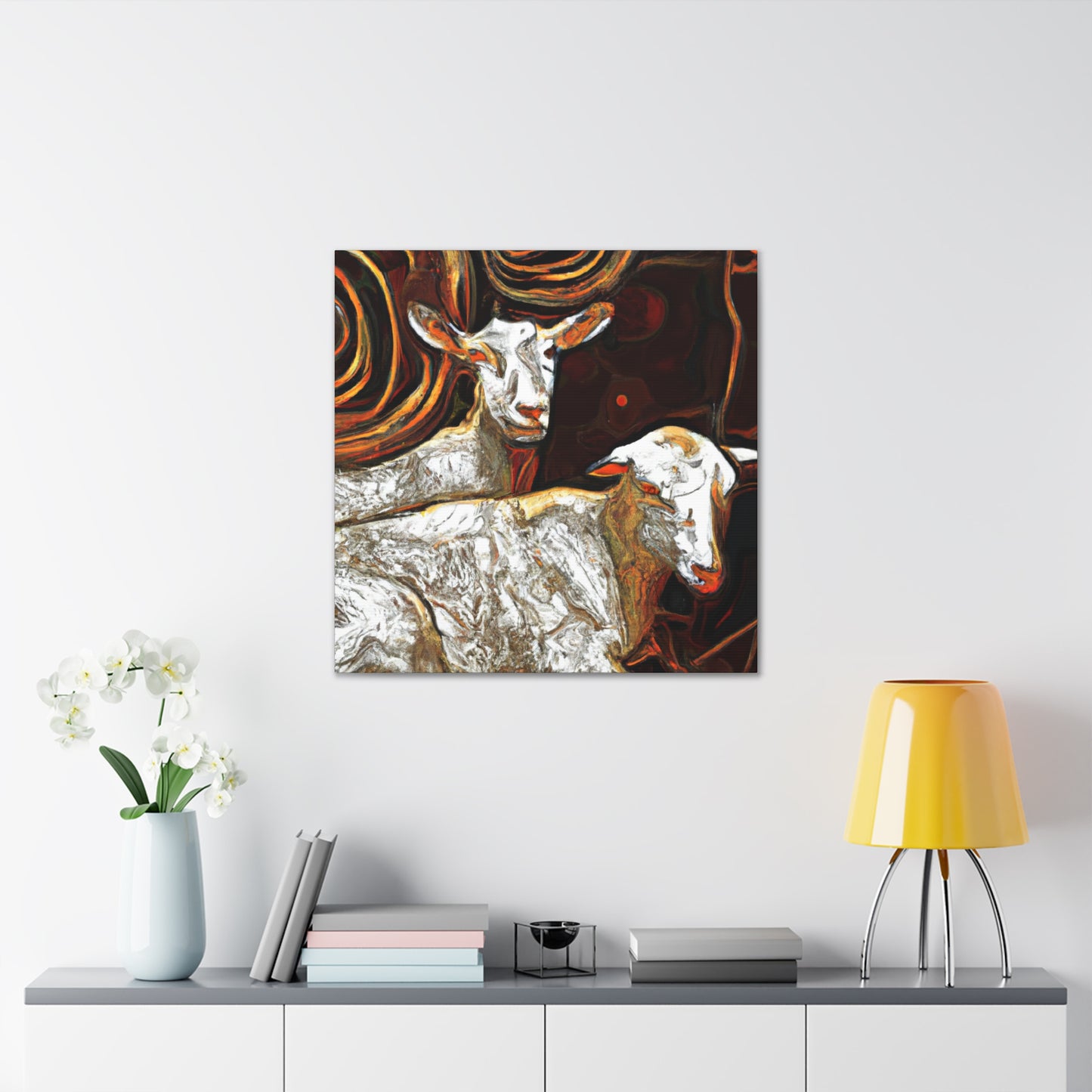 Goat on CanvasKnow - Canvas