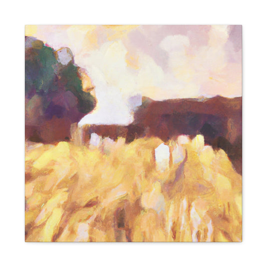 "Hay Field Illumination" - Canvas