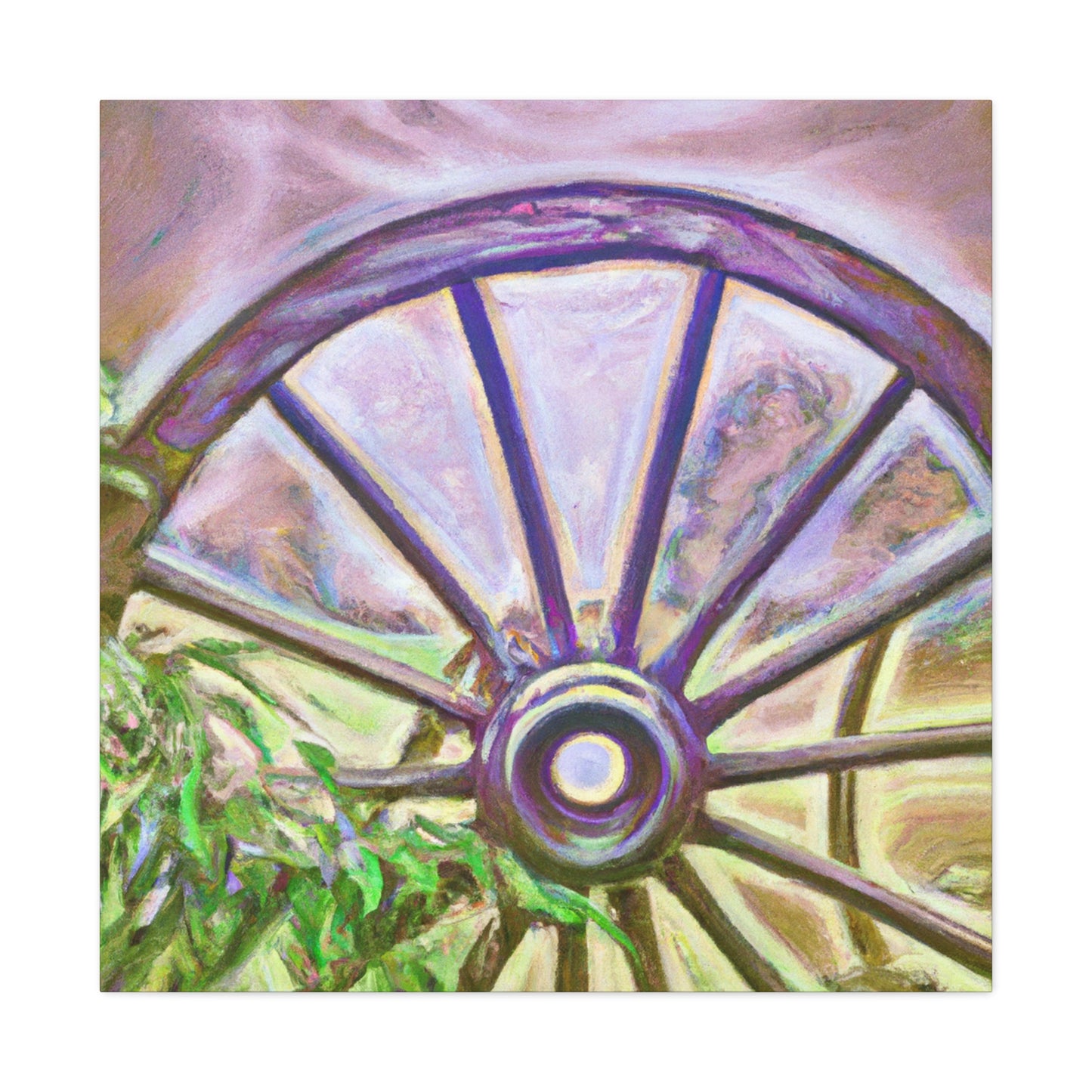 Wheels of Fantasy Land - Canvas