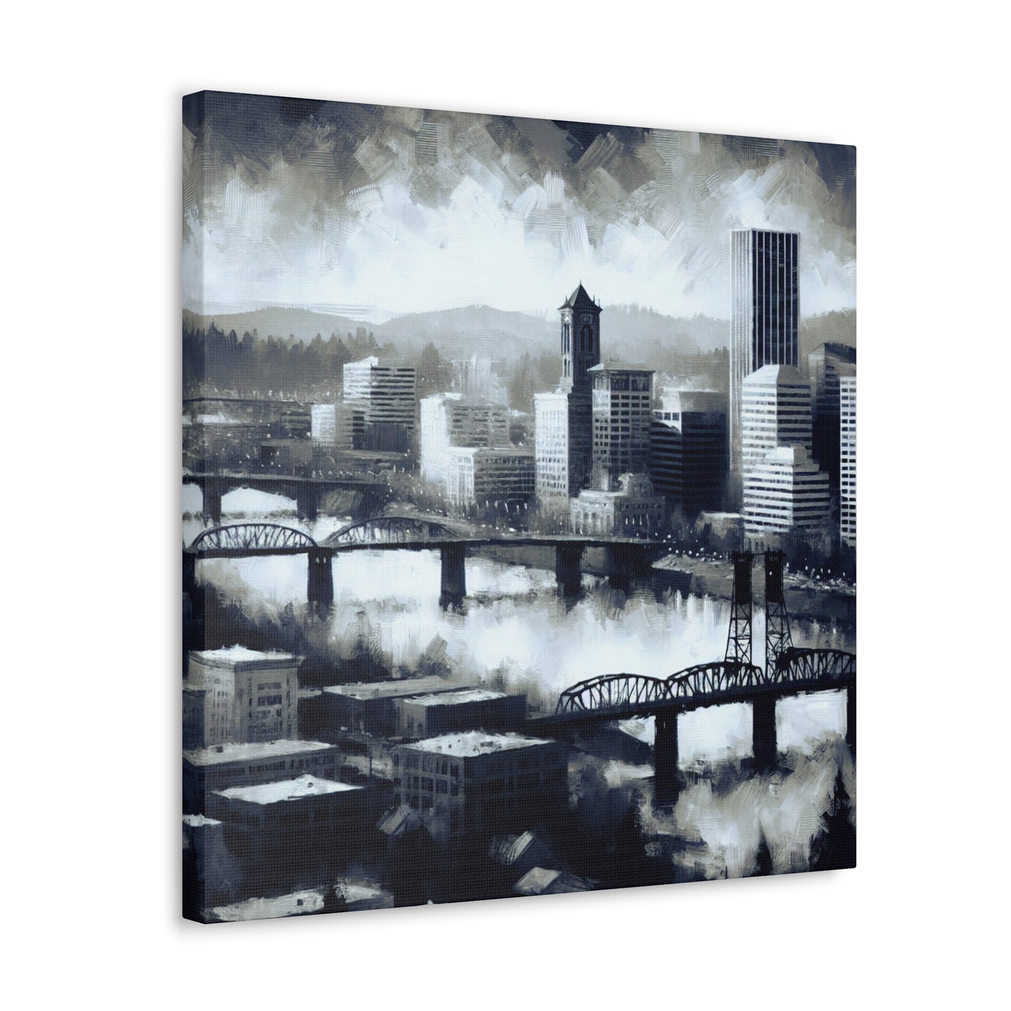 "Enchanting Portland Skies" - Canvas