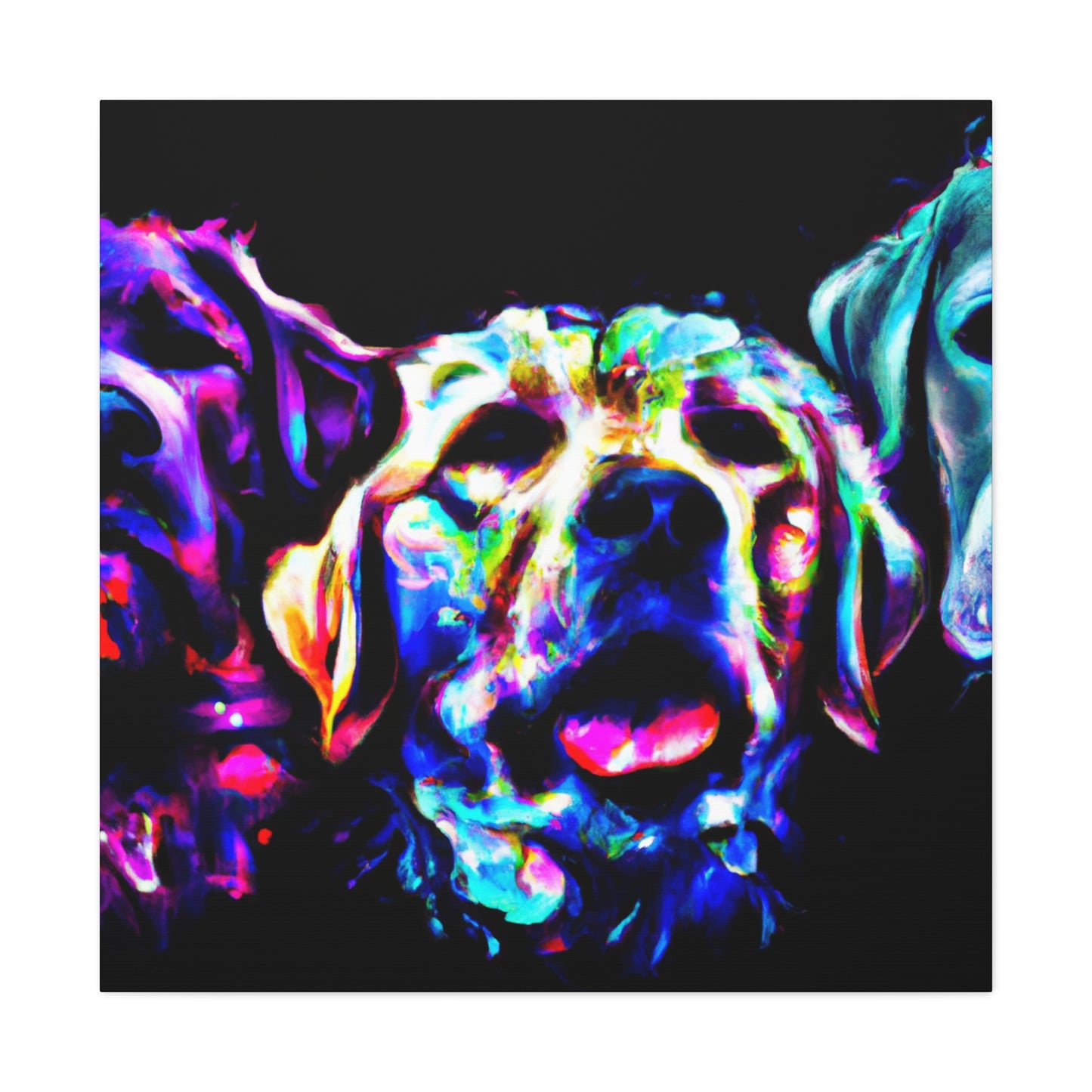 "Labrador Retriever Bliss" - Canvas