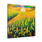 "Corn Field in Moonlight" - Canvas