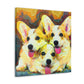 Corgi in a Dream - Canvas