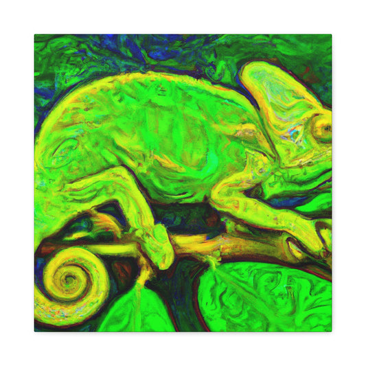 Veiled Chameleon Magic - Canvas