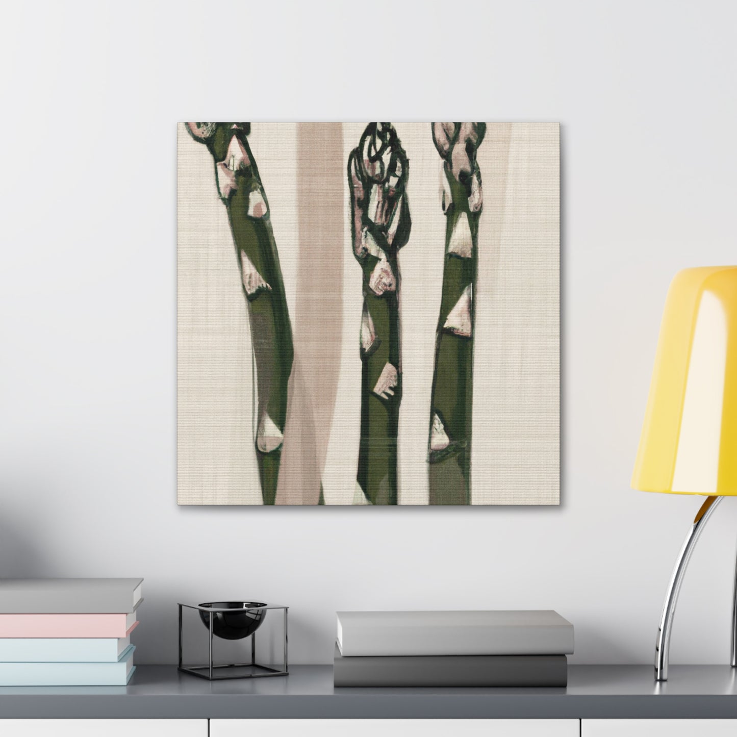 "Asparagus in Abstraction" - Canvas