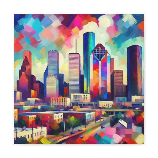 Urban Dreams Unveiled - Canvas