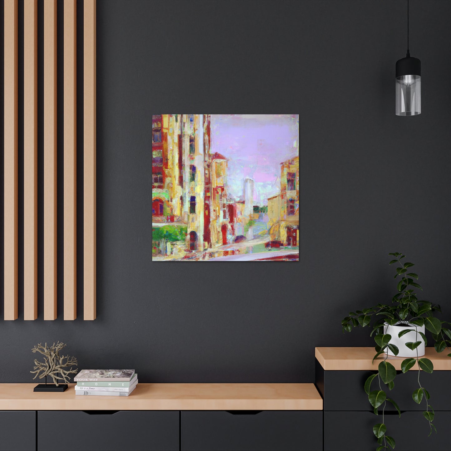 "Art Deco Impressionism" - Canvas