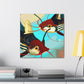 Catfish in Art Deco - Canvas