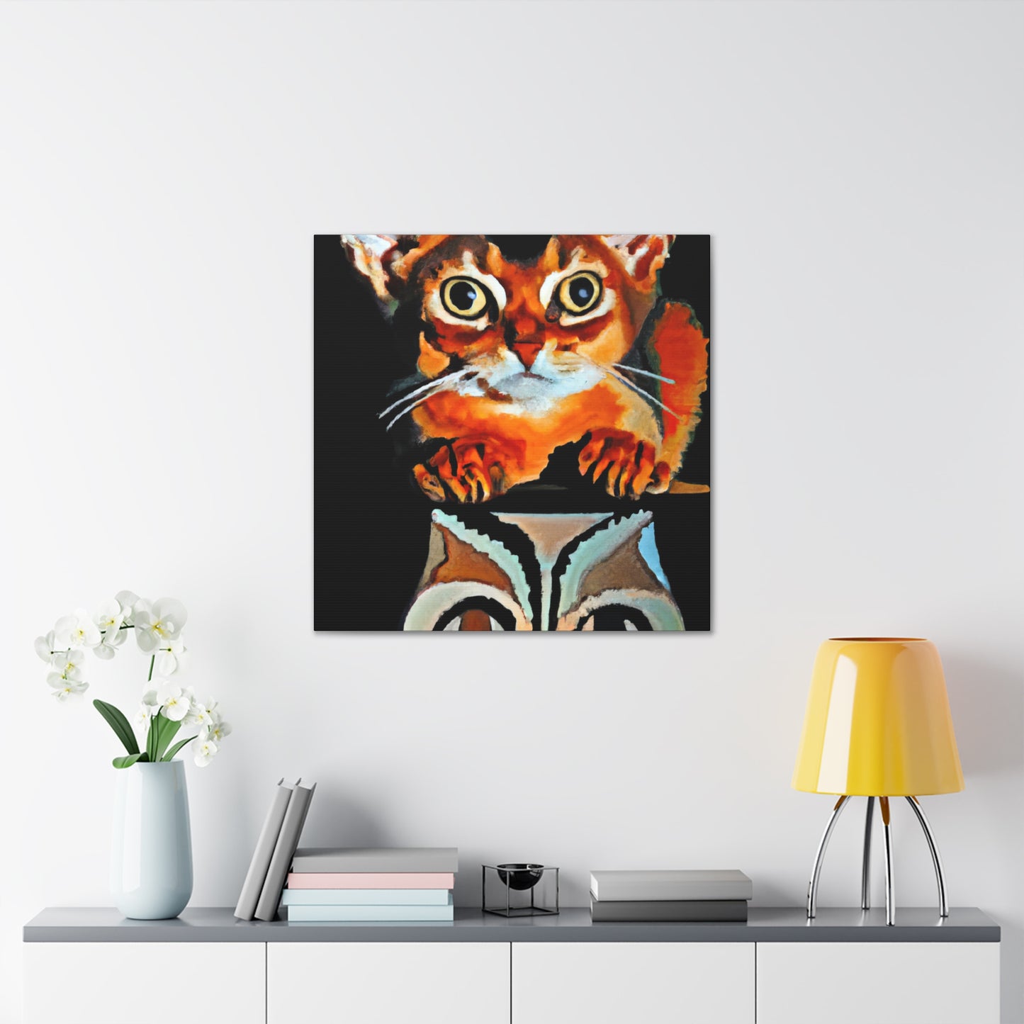 Abyssinian Abyss Mystery - Canvas