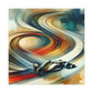 Racing Spirals - Canvas