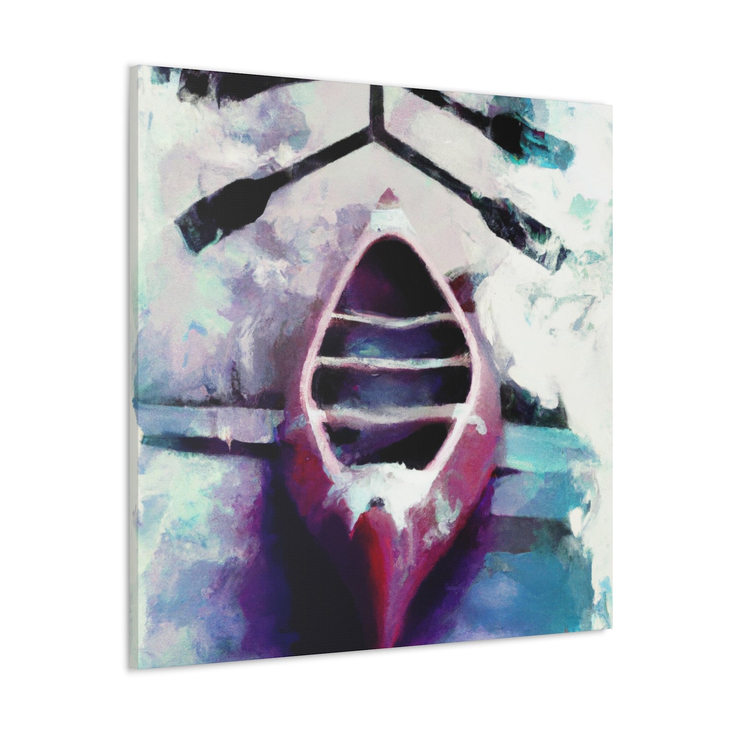 Kayak of the Waves - Canvas