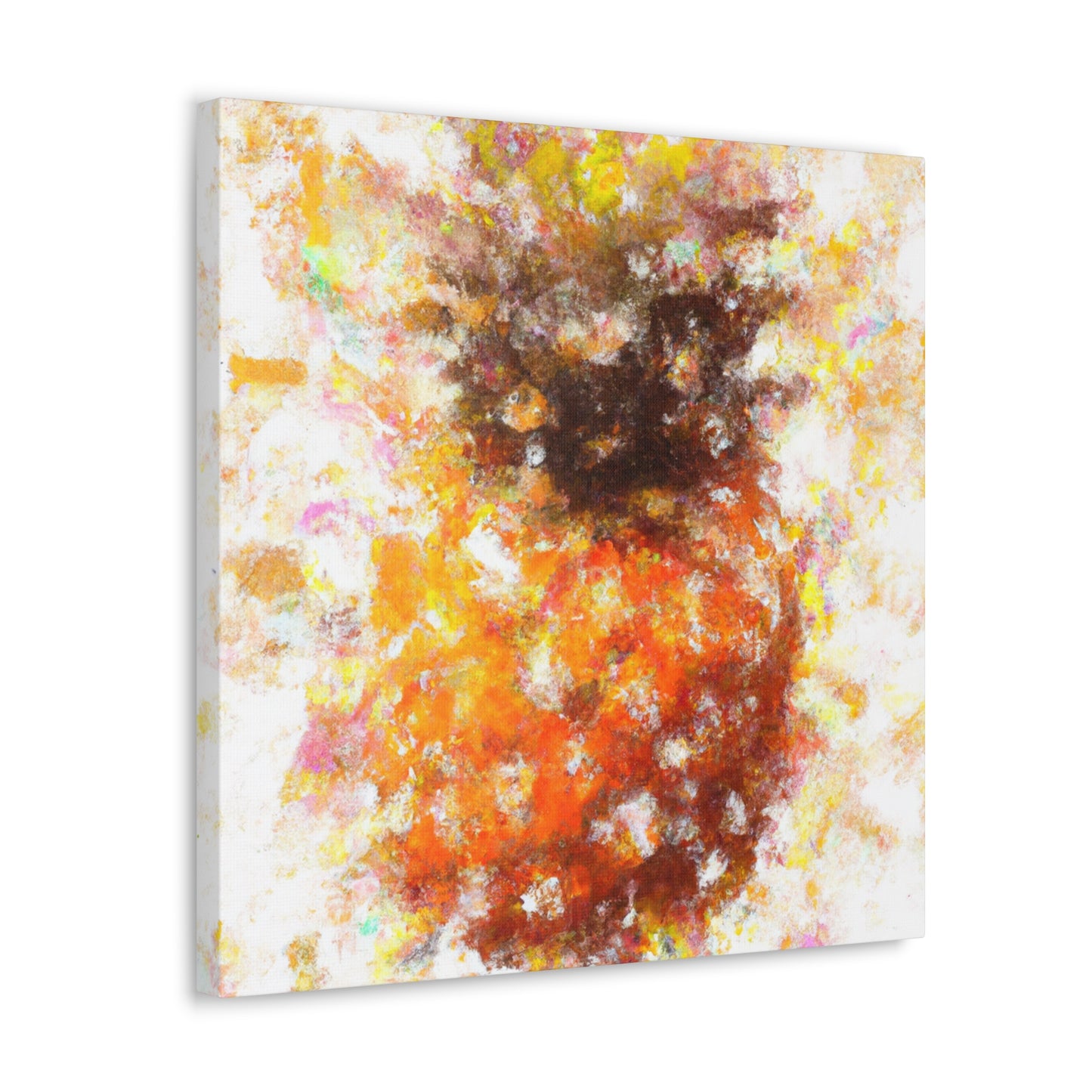 Pineapple Impressionism - Canvas