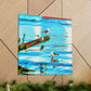 Sea Birds in Flight - Canvas