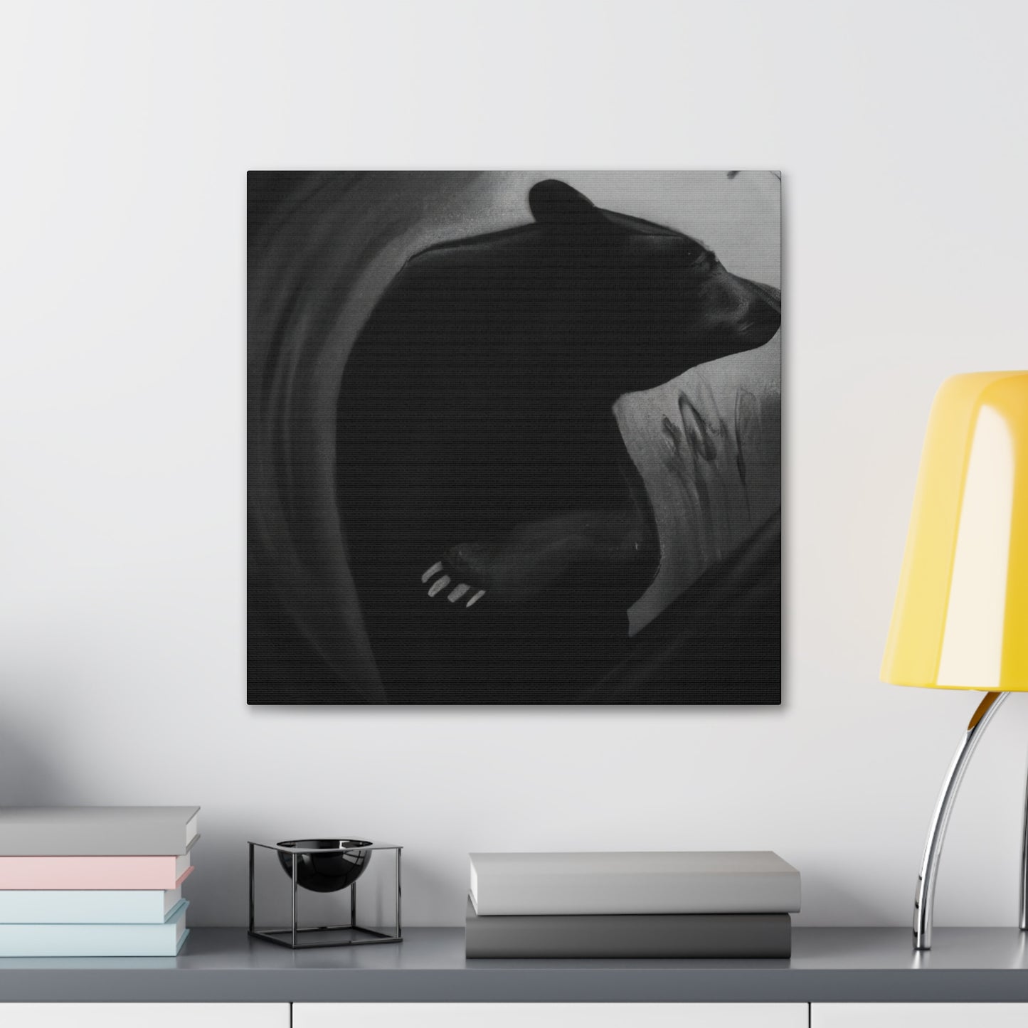 "Asiatic Black Bear Dreaming" - Canvas