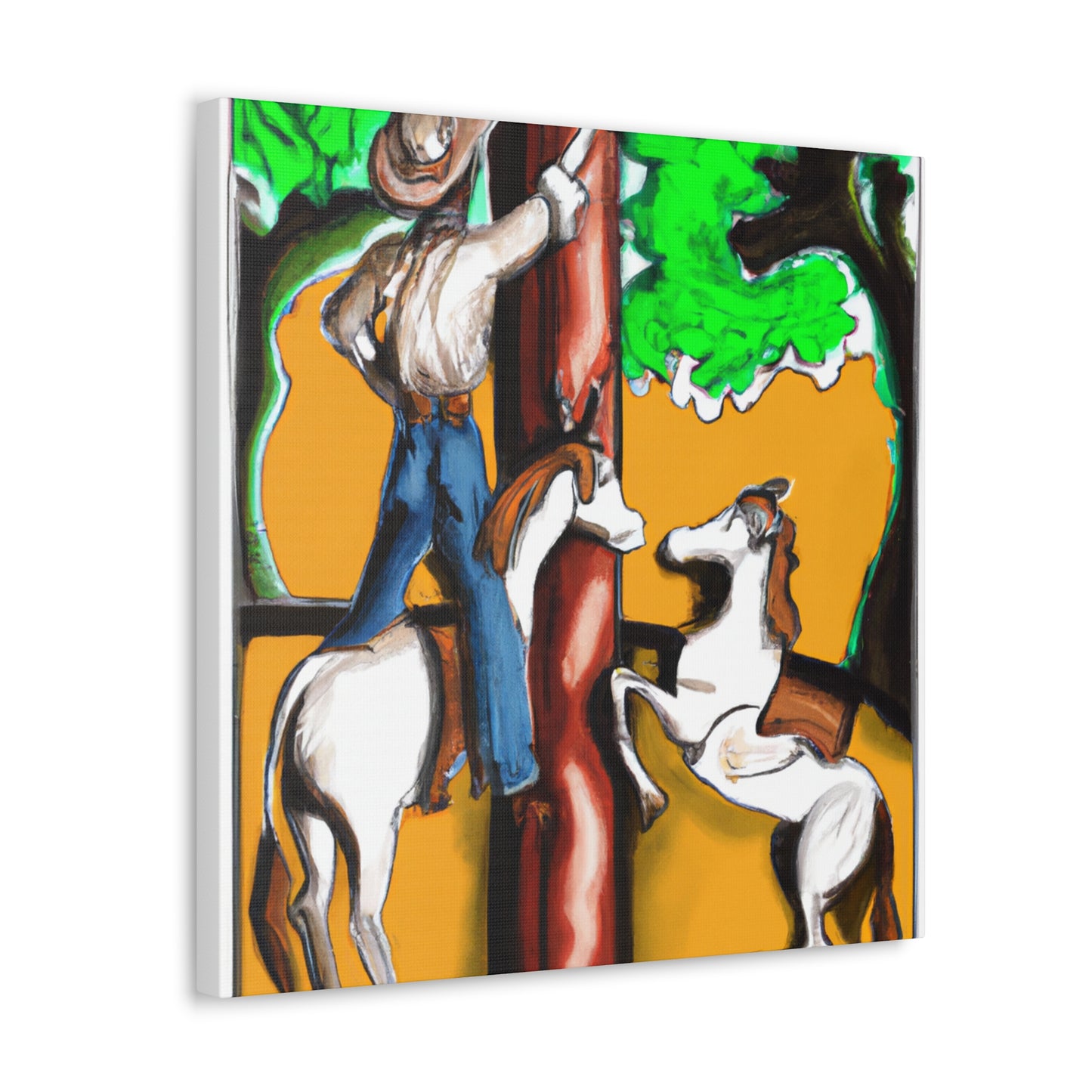 "Hitching Post Revival" - Canvas